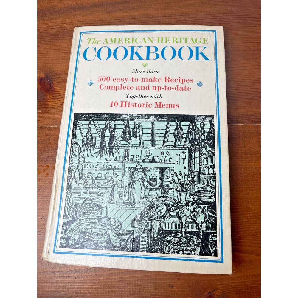 Vintage Cookbook lot of 6 American Heritage cookbooks